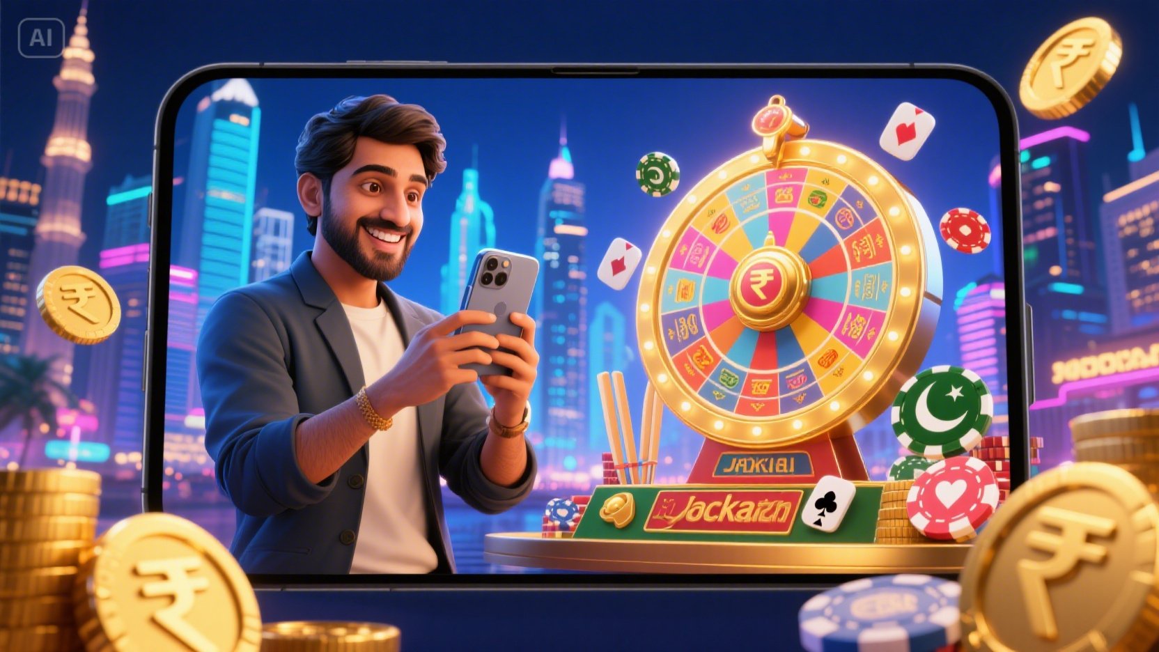 Casino LuckyStake desktop and mobile interfaces